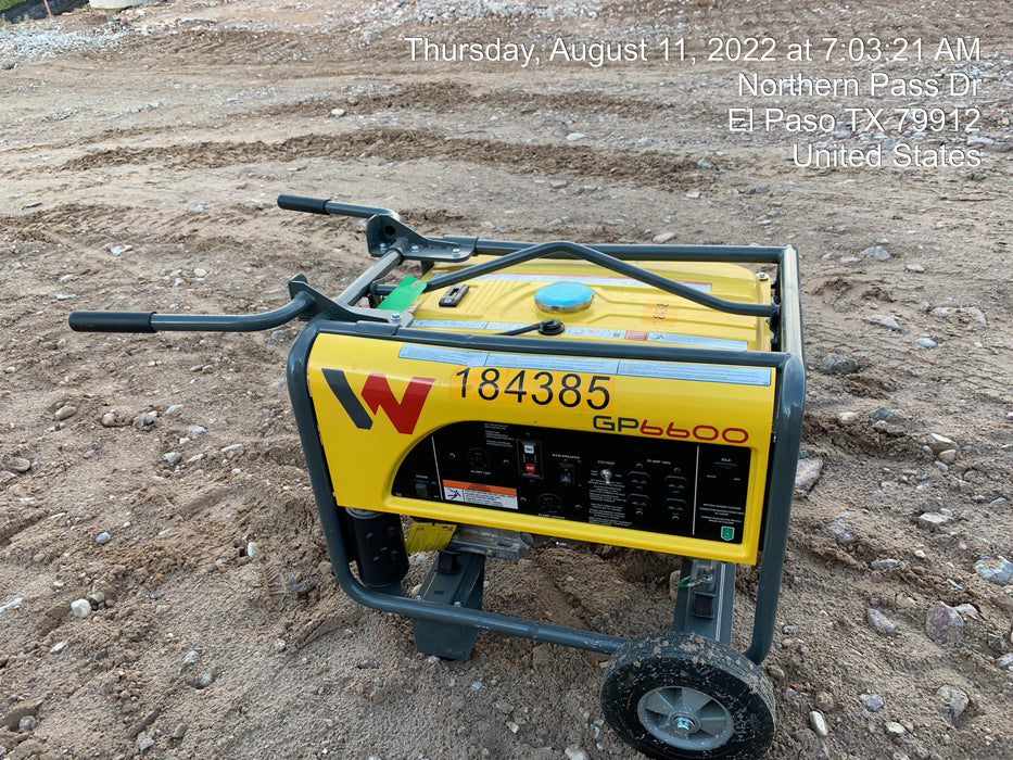 2021 WACKER NEUSON GP6600A