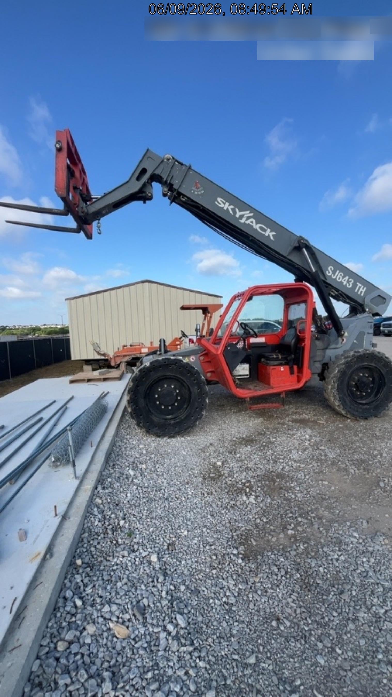 2016 Skyjack SJ643 TH Skyjack SJ643TH Telehandler