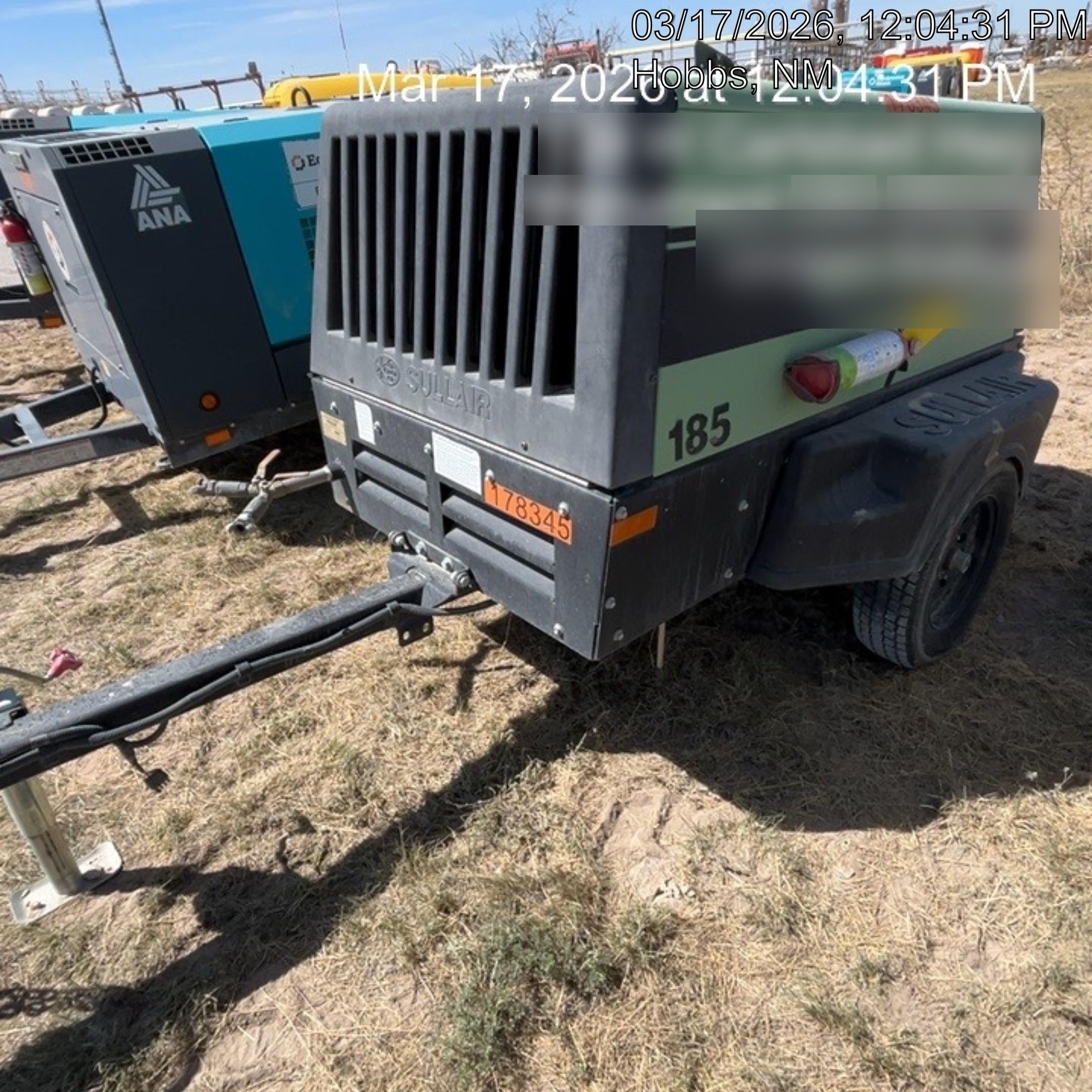 2021 SULLAIR 185D-DPQ KU4F