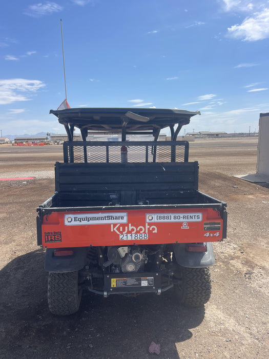 2022 Kubota RTV-X1140W-H Plastic Canopy, Windshield Acrylic Clear, LED Strobe Light, Wire Harness Kit, Back up Alarm