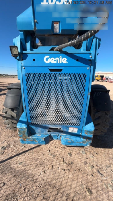 2018 Genie GTH-1056 Genie GTH-1056 w/ROPS, Work Lights, Solid Tires, RH Cab Mesh, Beacon, 60" Carriage and Forks