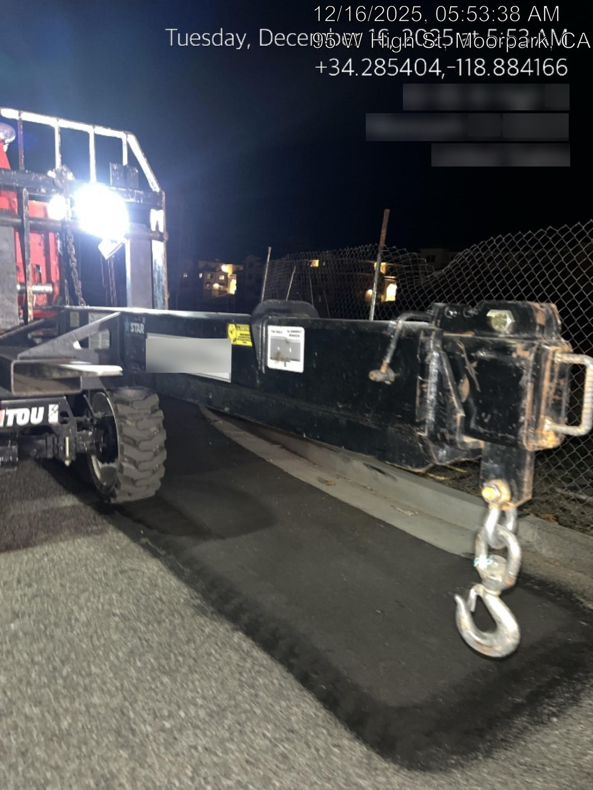 2024 STAR INDUSTRIES M1360B - Star JIB Boom