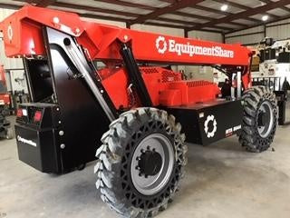2019 Manitou MTA8044 Manitou MTA8044 w Cab/Heat/AC, Work Lights/Strobe, Aux Hyd, Solid Tires, Lift Hook, 66" Carriage, 48" Forks