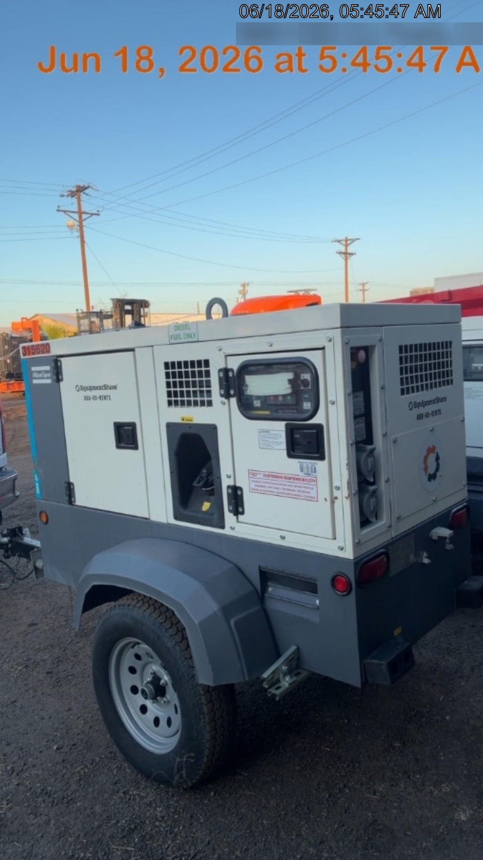 2023 ATLAS COPCO QAS45 CWK