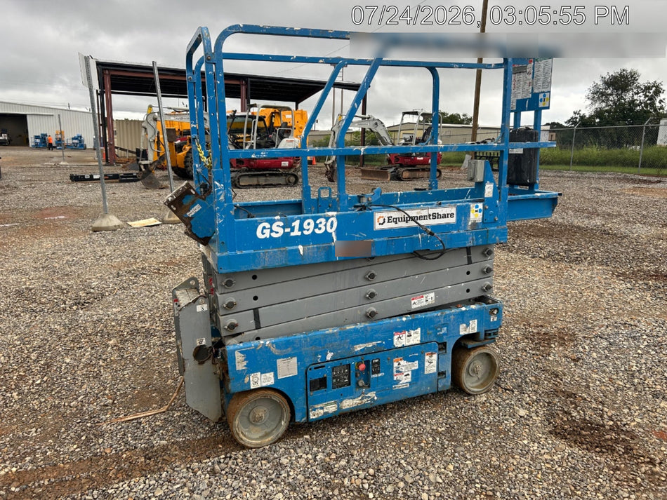 2020 Genie GS-1930 Fixed rails with chain entry gate - Pre A92.20