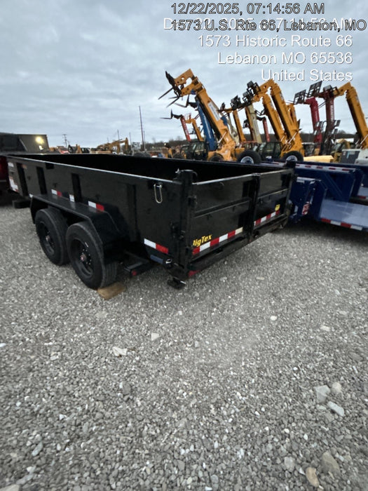 2025 BIG TEX TRAILER 16LP-14BK6SIRPD