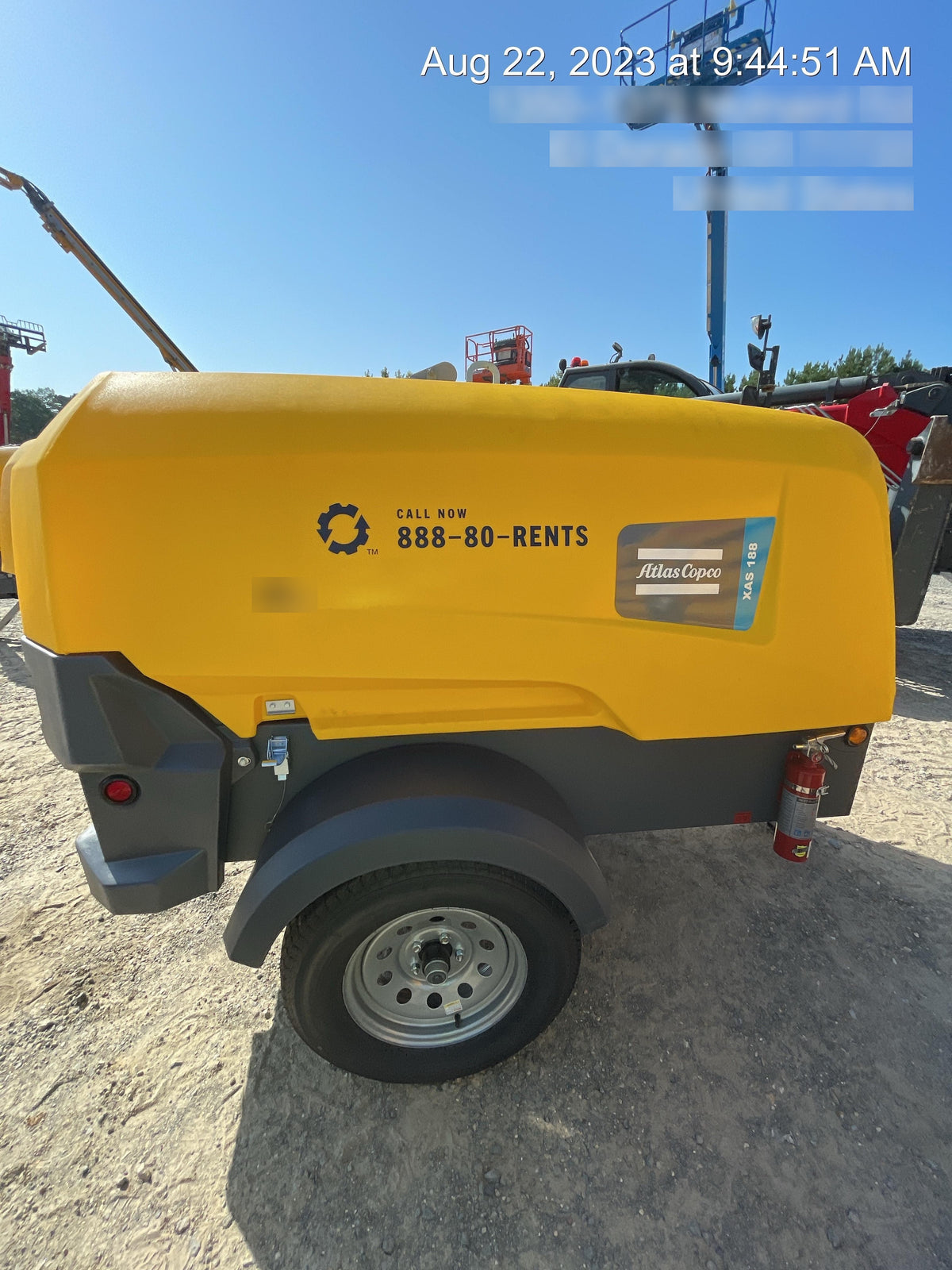 2023 ATLAS COPCO XAS188 CWK
