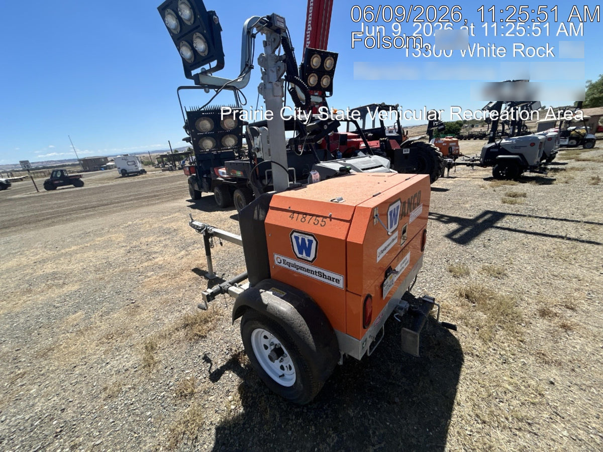 2024 Wanco WLTT-4MM4K Diesel, Deep Sea Controller, Shore Power Plug, Auto Start, (4) 350W LED Floodlights, 4kW Generator, 60 Gal Fuel Tank, 2" Ball, T3