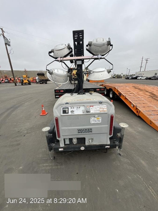 2019 Wacker Neuson LTV6L-MH Wacker Neuson LTV6L Mobile Light Tower w/Fuel Level Sensor Installed
