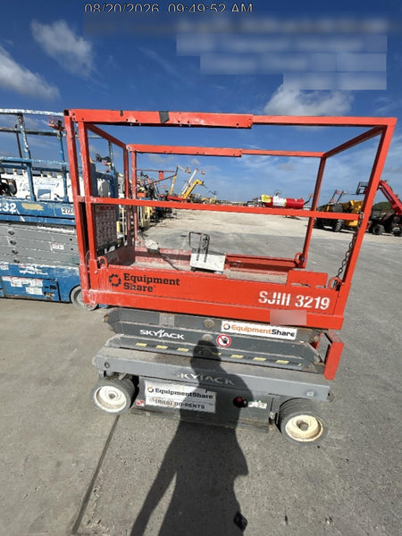 2019 Skyjack SJIII-3219 Skyjack SJIII3219 Standard w/Trojan Batteries