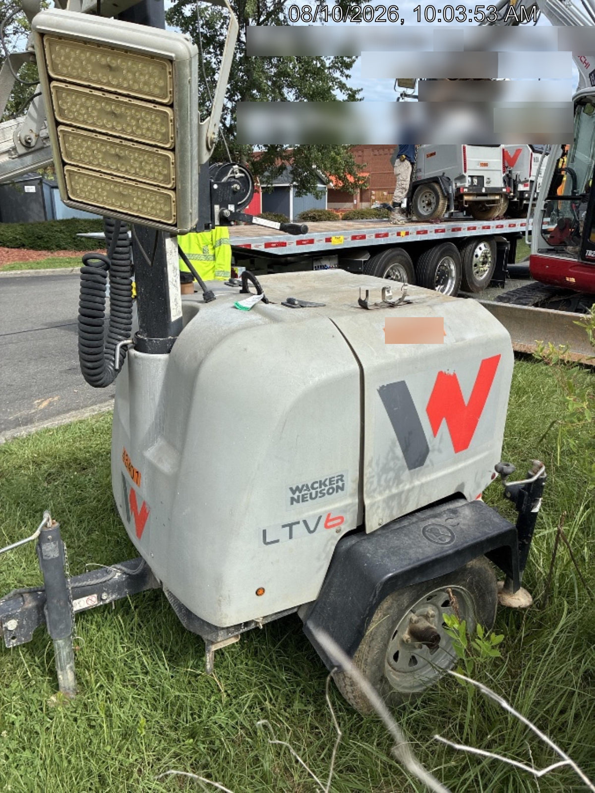 2019 Wacker Neuson LTV6K-LED LED Lighting, ES Track Hardware, Fuel Level Sensor