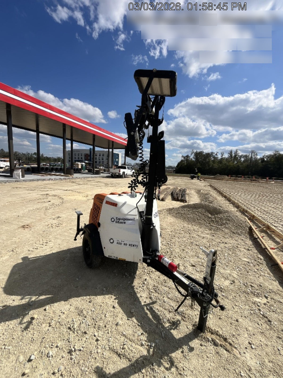 2023 Generac MLT2 Diesel, Flex Switch 120V Input, Powerzone Controller, 
(4) 320W LED Lights, 4kW Generator, 39.9 Gal Fuel Tank, 2" Ball, T3
