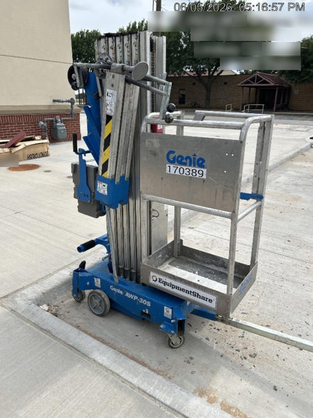 2021 GENIE AWP-30S DC
