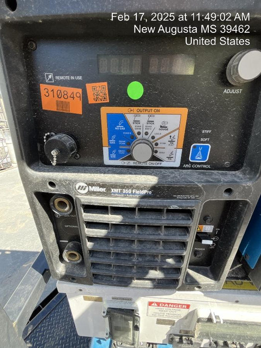 2023 MILLER ELECTRIC XMT 350