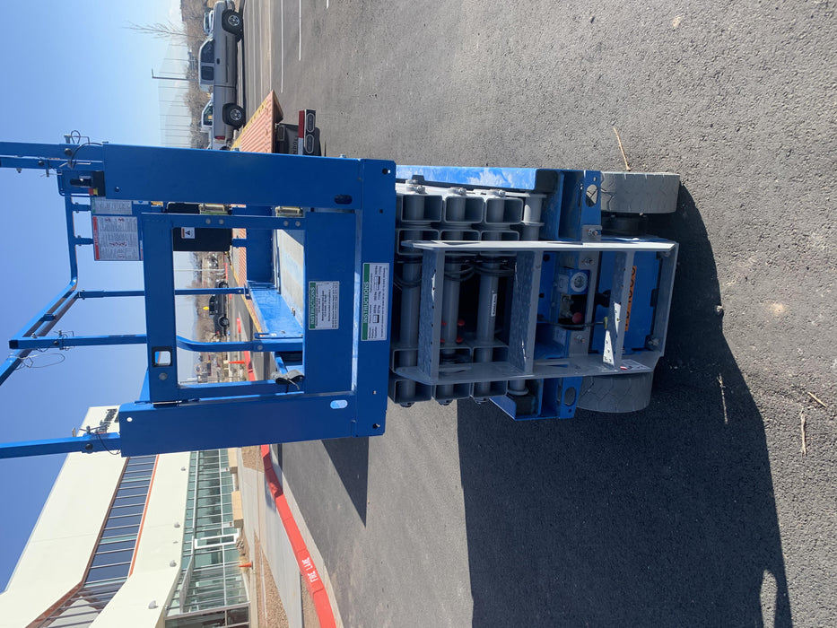 2020 Genie GS-2632 Solid NM Tires, Folding Rails with Half-Height Swing Gate, Beacon