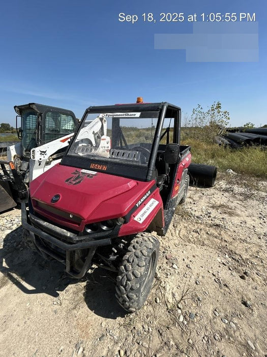 2021 Yanmar YU1000 Canopy, Steel Wheel, Poly WindShield, Beacon, Backup Alarm