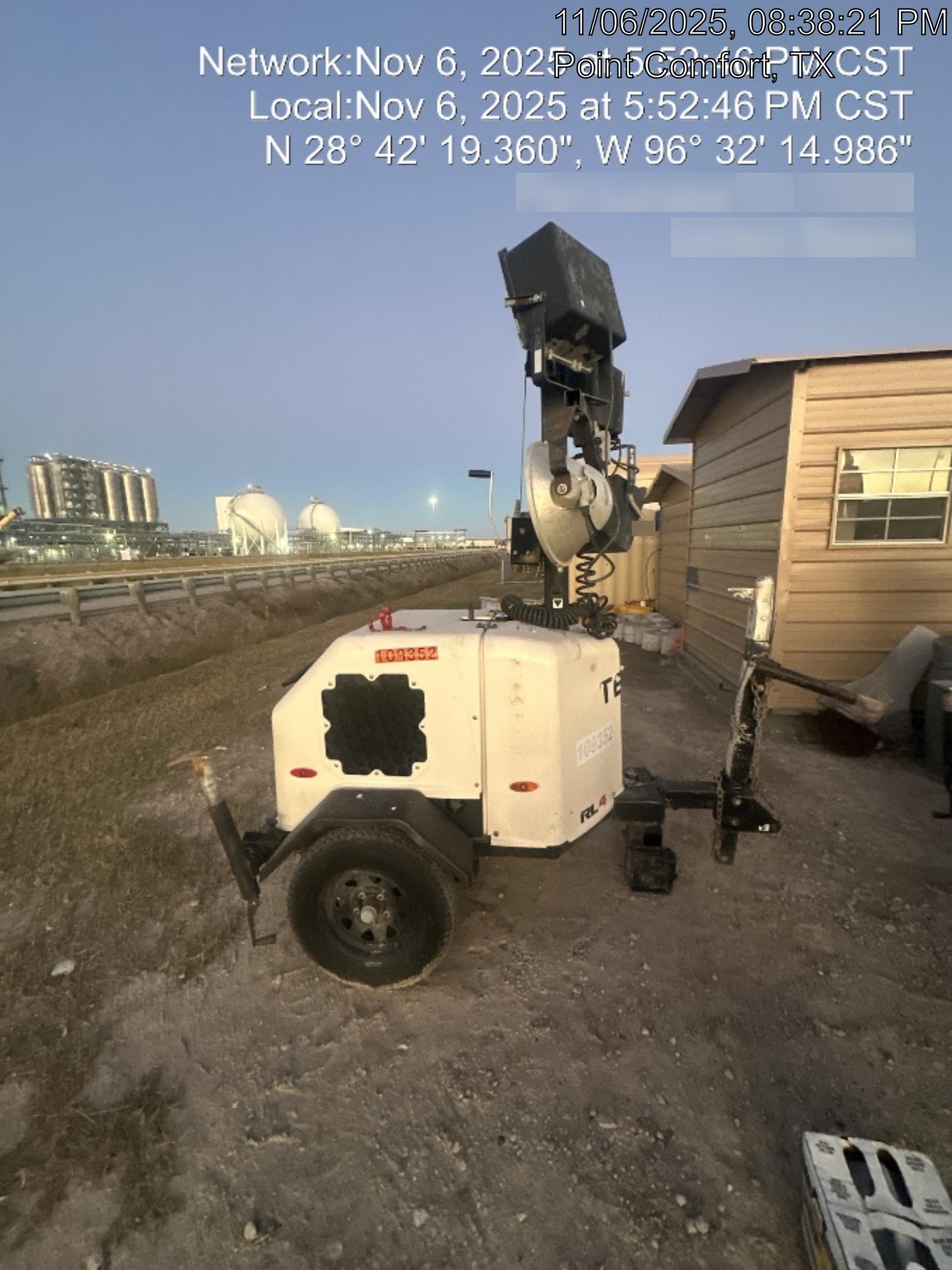 2020 Genie RL4 6kW Light Plant - Metal Halide