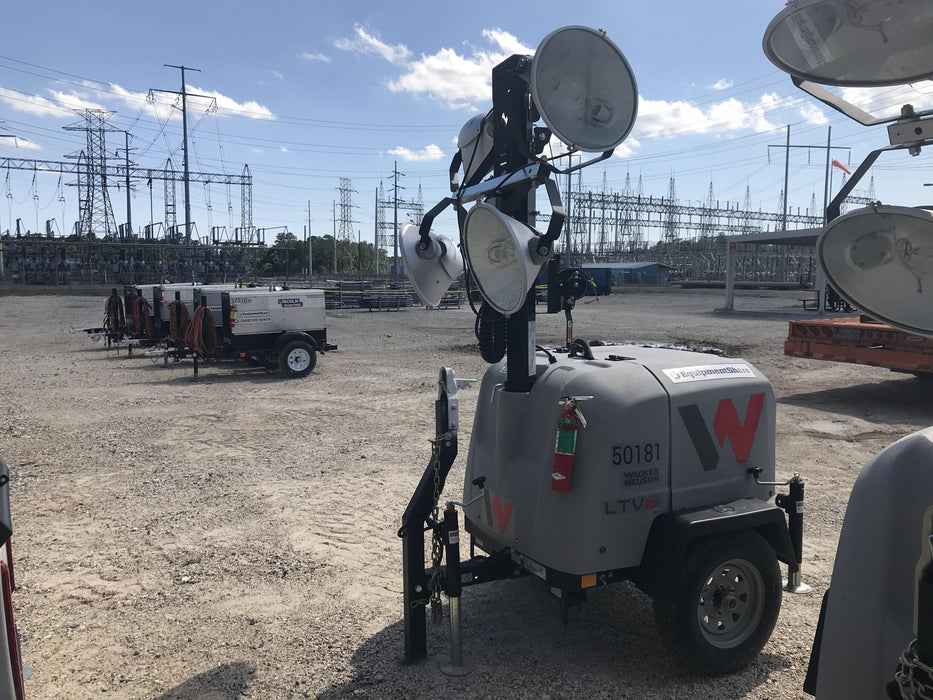 2019 Wacker Neuson LTV6L-MH Mobile Light Tower w/Fuel Level Sensor Installed