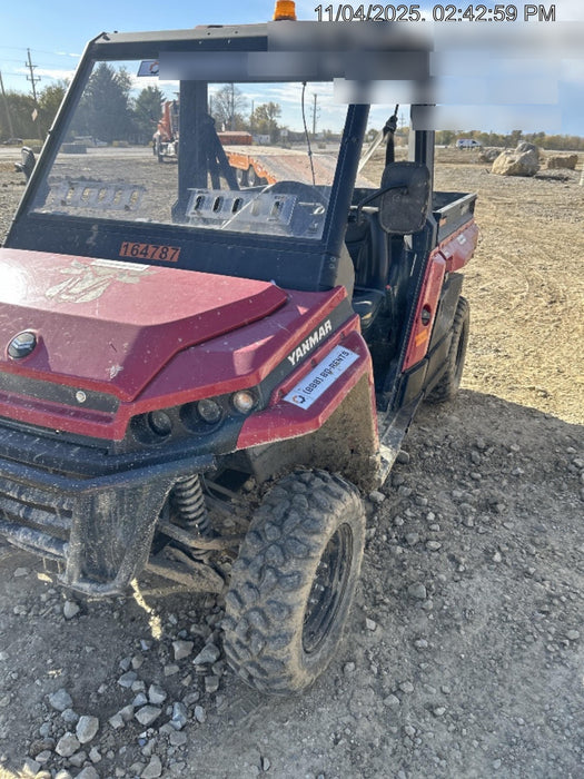 2021 Yanmar YU1000 Canopy, Steel Wheel, Poly WindShield, Beacon, Backup Alarm