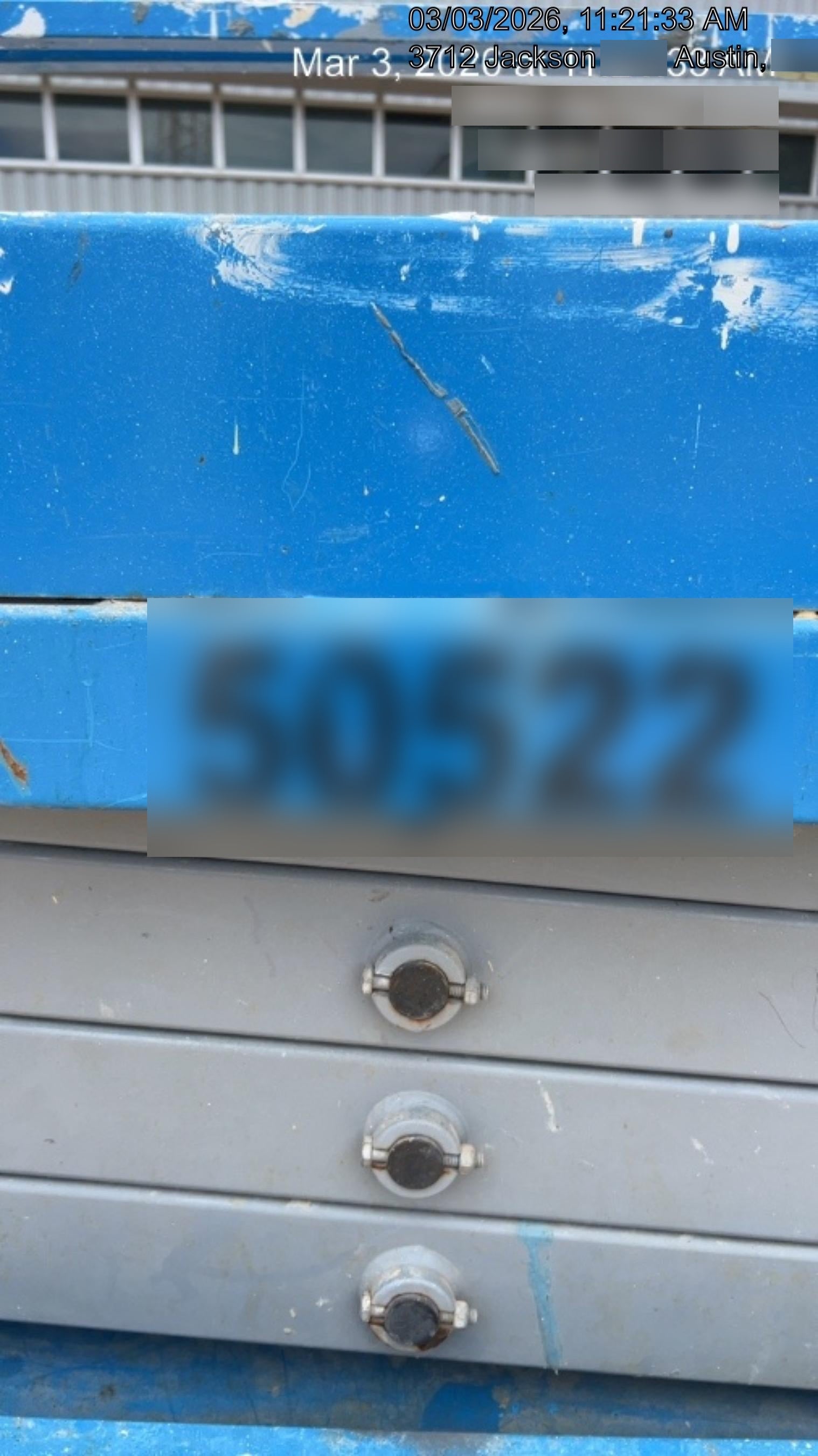 2019 Genie GS-1930 Fixed Rails with Chain Entry
