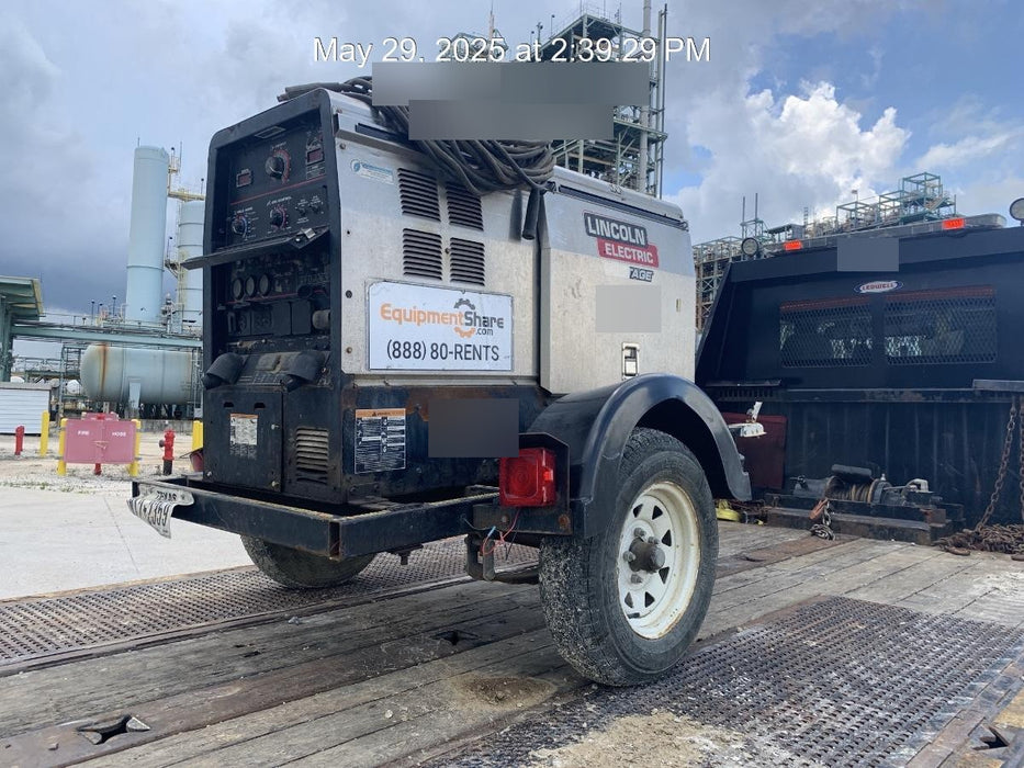 2018 Lincoln Electric Vantage 322 Lincoln Vantage 322 Welder Ready Pak 3 - Vantage 322, Trailer, Fender and light kit, Cable rack