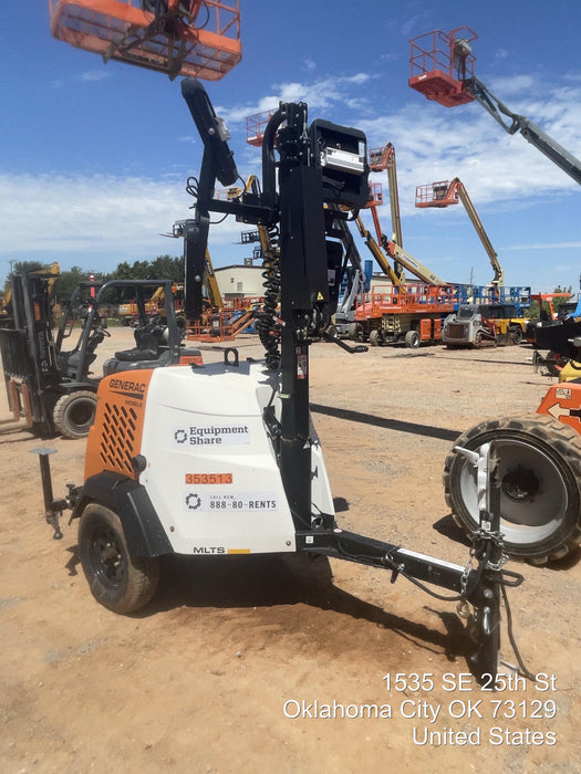 2023 Generac MLT2 Diesel, Flex Switch 120V Input, Powerzone Controller, (4) 320W LED Lights, 4kW Generator, 39.9 Gal Fuel Tank, 2" Ball, T3