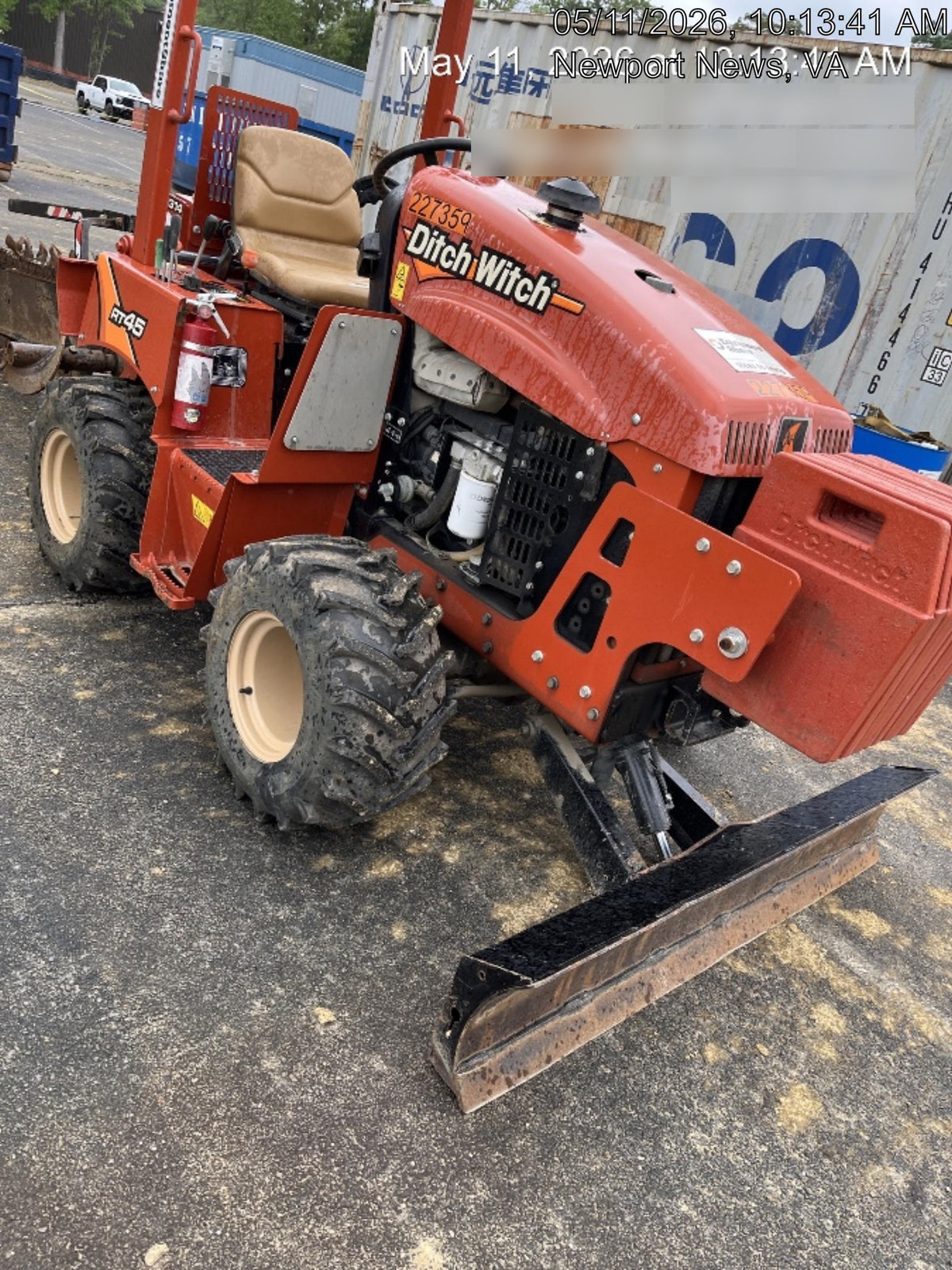 2022 DITCH WITCH RT45A