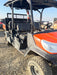2022 Kubota RTV-X1140W-H Plastic Canopy, Windshield Acrylic Clear, LED Strobe Light, Wire Harness Kit, Back up Alarm
