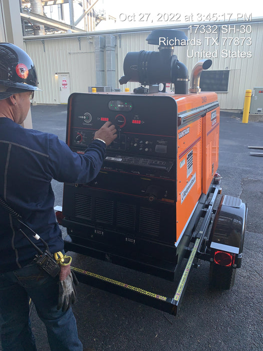 2022 Lincoln Electric Vantage 549X Crosslink Technology, Trailer Mounted, ES Decals, T3