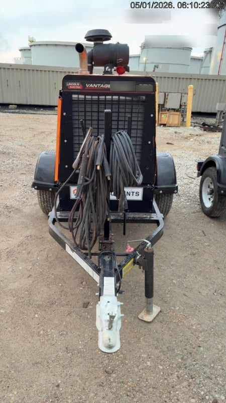 2021 Lincoln Electric Vantage 549X Ready Pak 3, ORANGE (includes trailer, cable rack, fender light kit)