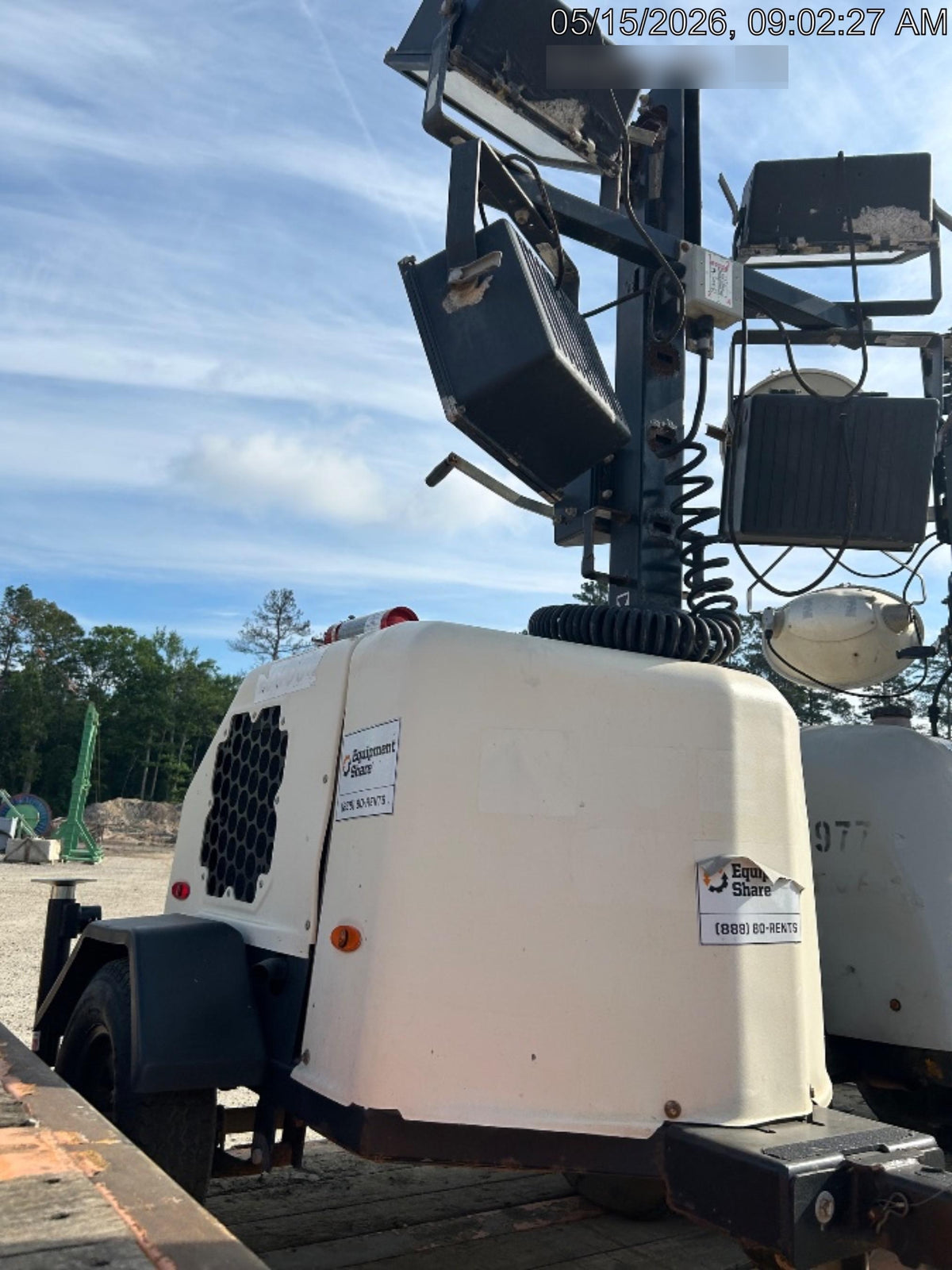 2020 Genie RL4 6kW Light Plant - Metal Halide