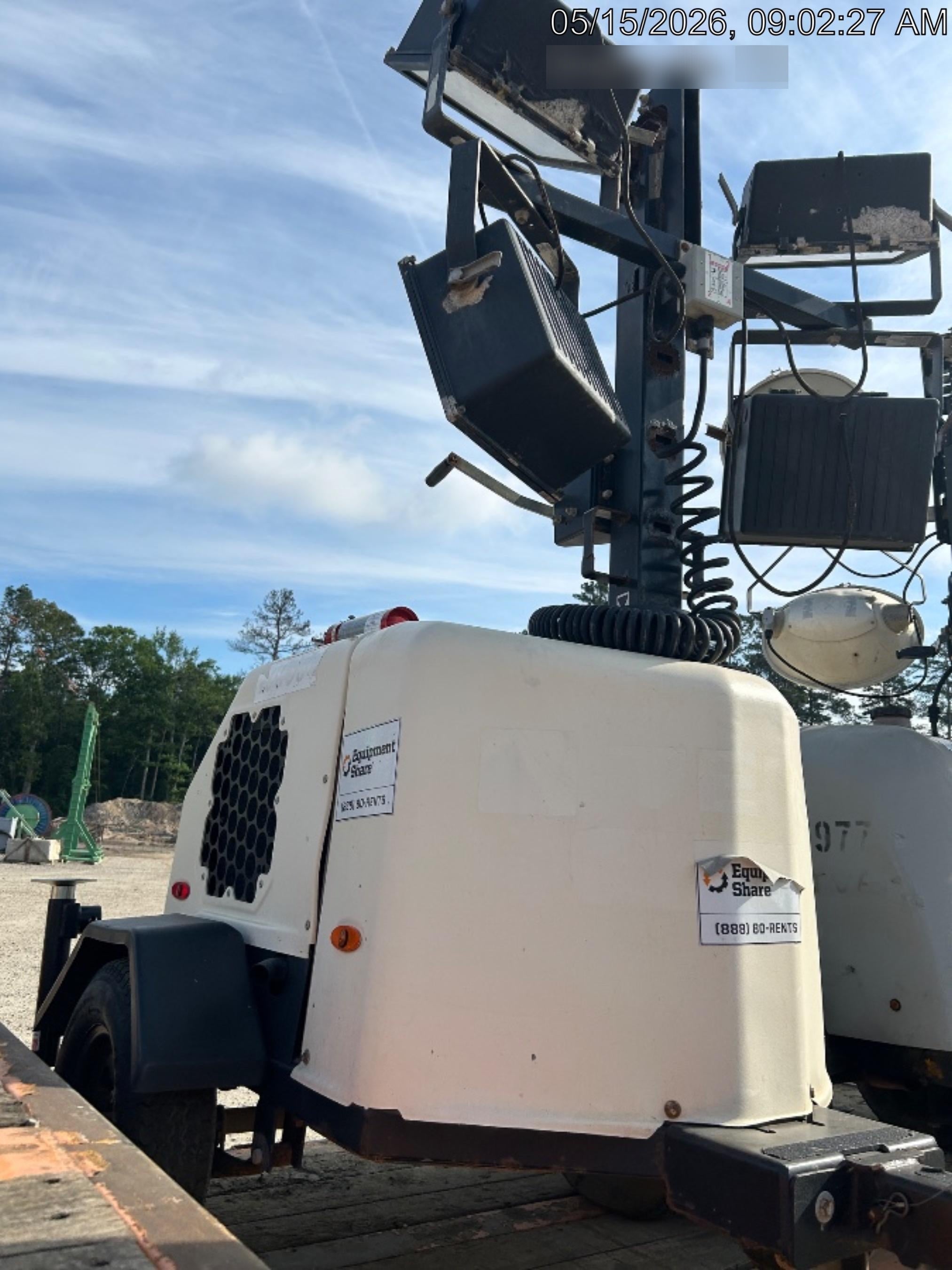 2020 Genie RL4 6kW Light Plant - Metal Halide