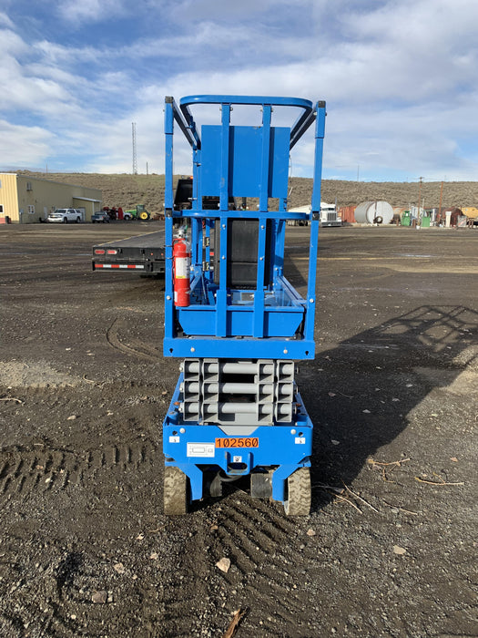 2020 Genie GS-1930 Solid Non Marking Tires, Beacon, Folding rails with half height swing gate, 800W Inverter