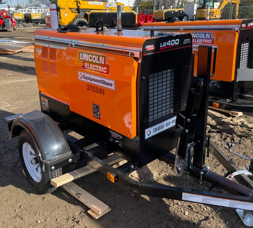 2022 Lincoln Electric LE400 Kubota V1505, Trlr, Cable Rack, Light Kit, ES Decals, T3