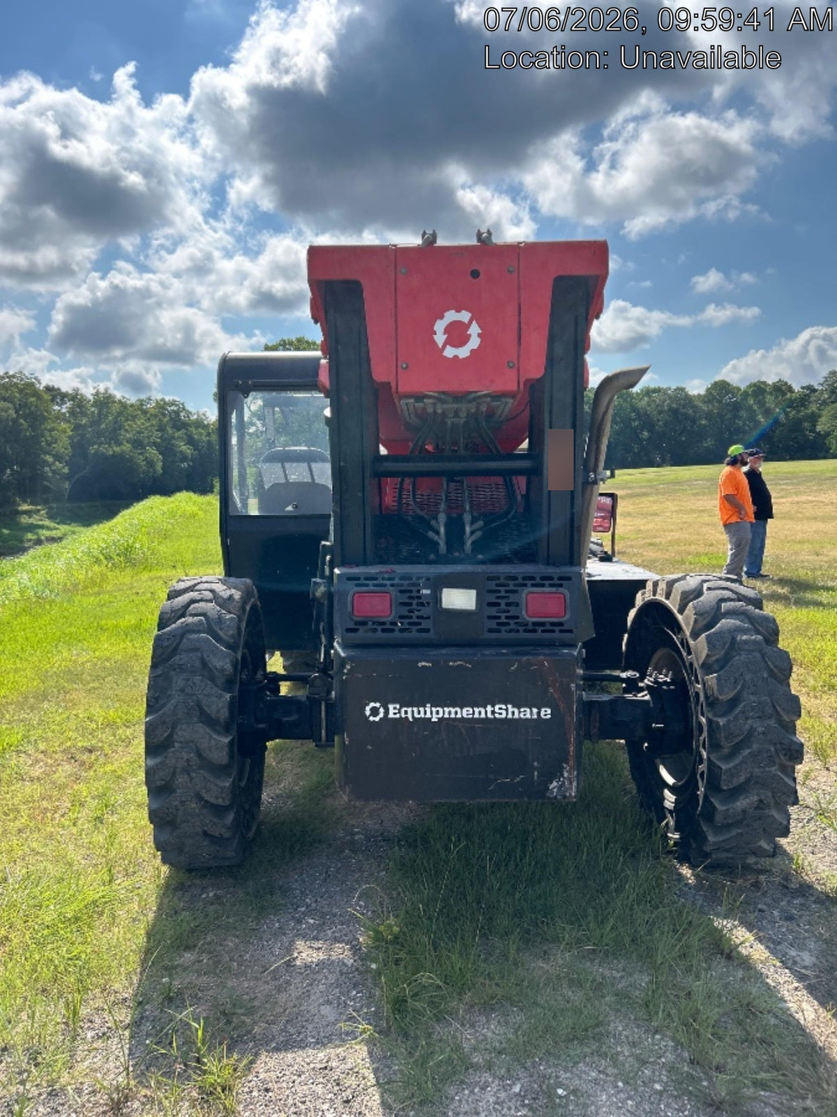 2019 Manitou MTA10055 Canopy, 120 HP, Solid Tires, Work Lights, Lift Hook, Auxiliary Hydraulics, 66" Carriage and 60" Forks
