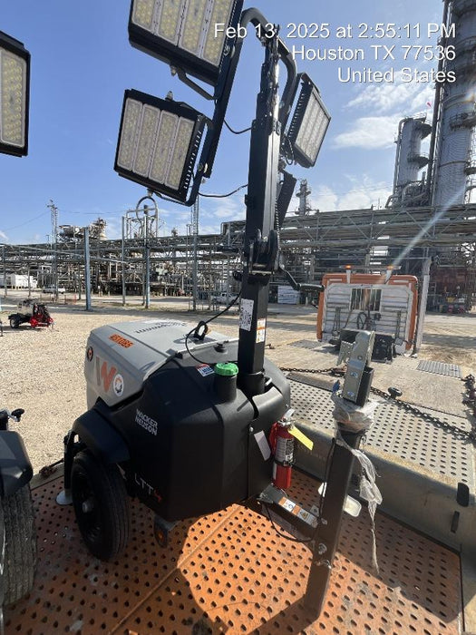 2024 Wacker Neuson LTT4 Diesel, Kohler KDW702, Deep Sea Controller, Auto Start, LED 320W, Bypass Outlet, T3