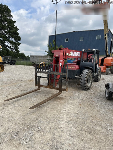 2019 Manitou MTA8044 MTA 8044 - 74 HP T4, Canopy, Worklights/Strobe, Beacon, 66" Carriage, 48" Forks, Solid Tires, Lift Hook, Aux Hydraulics