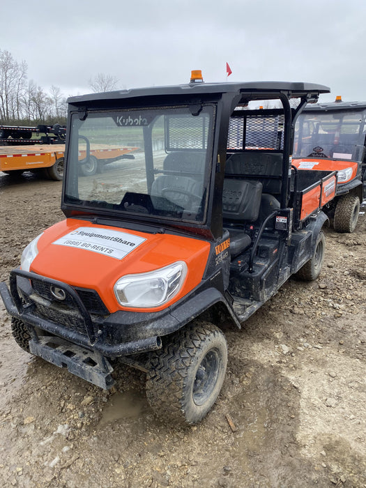 2020 Kubota RTV-X1140W-H 4WD, LED Strobe, Windshield Acrylic Clear, Plastic Canopy, Wire Harness Kit, Backup Alarm