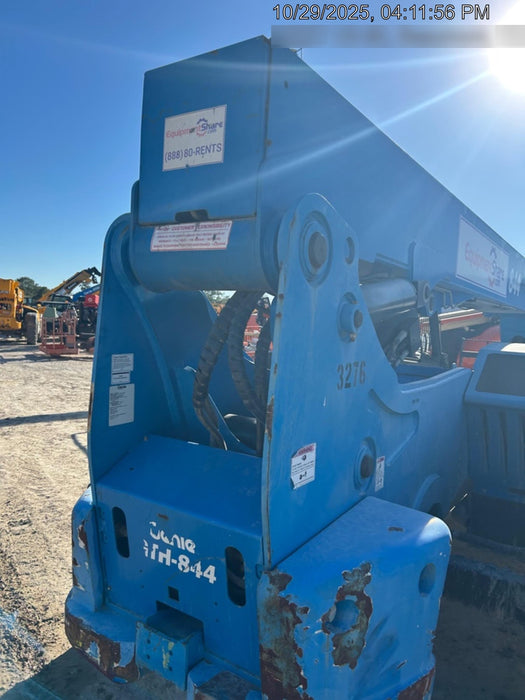 2017 Genie GTH-844 Solid Tires, 60" carriage, Open ROPS