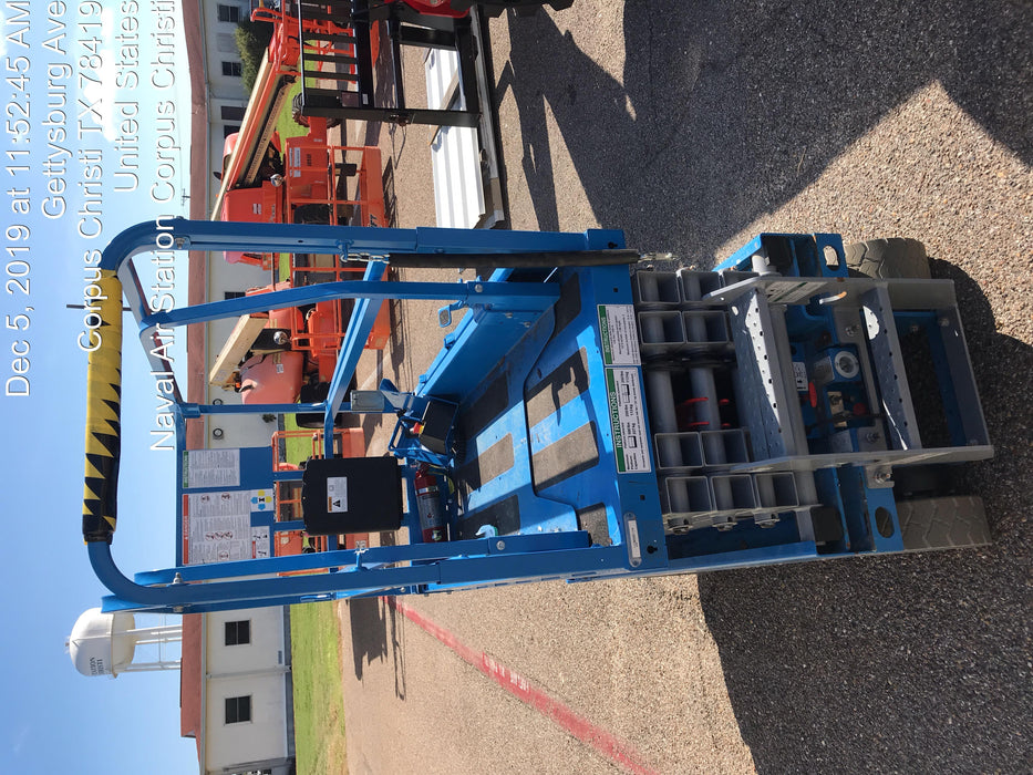 2019 Genie GS-1930 Fixed rails with chain Entry