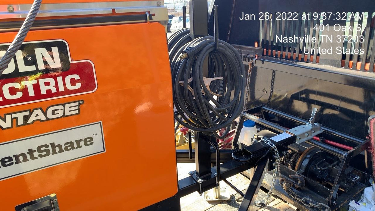 2021 Lincoln Electric Vantage 322 Vantage 322 Ready Pak 3 w/ Decals, ORANGE (includes trailer, cable rack, fender light kit) NO Telematics