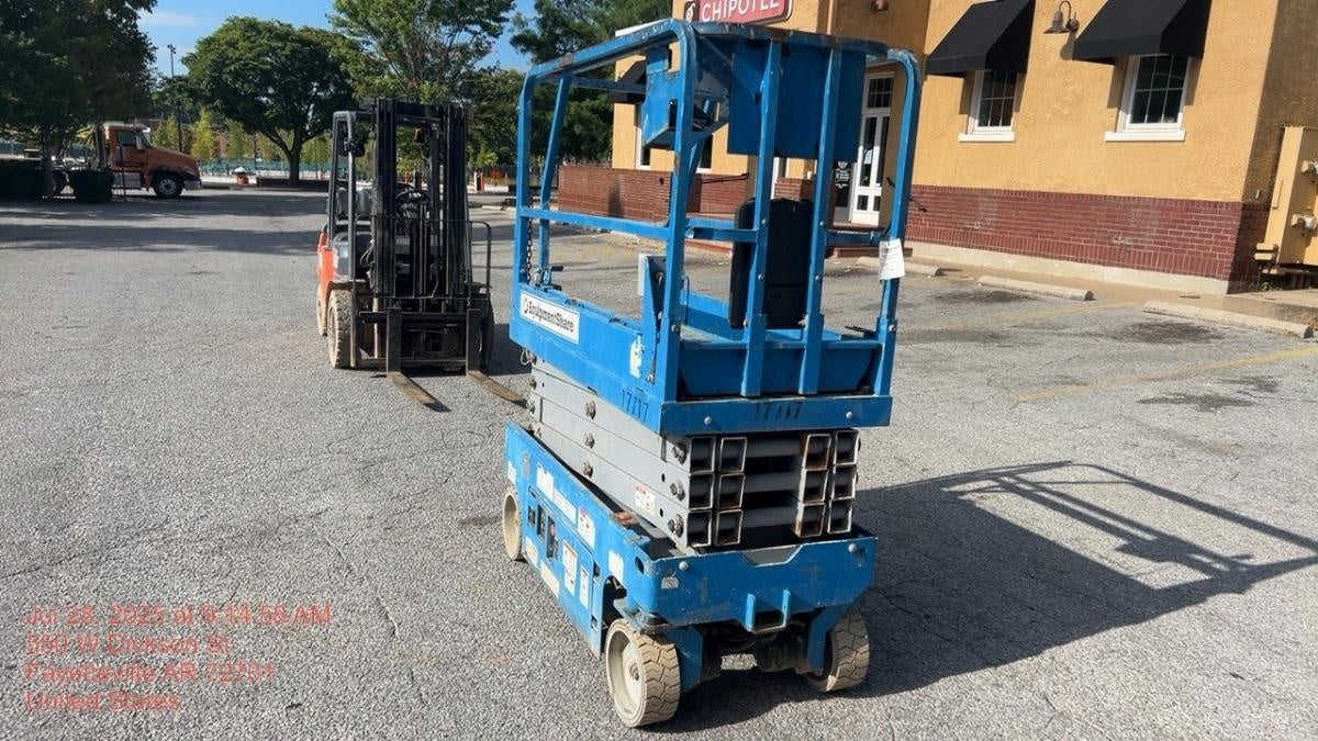 2018 Genie GS-1930 Genie GS-1930 w/Fixed Rail, Chain Entry