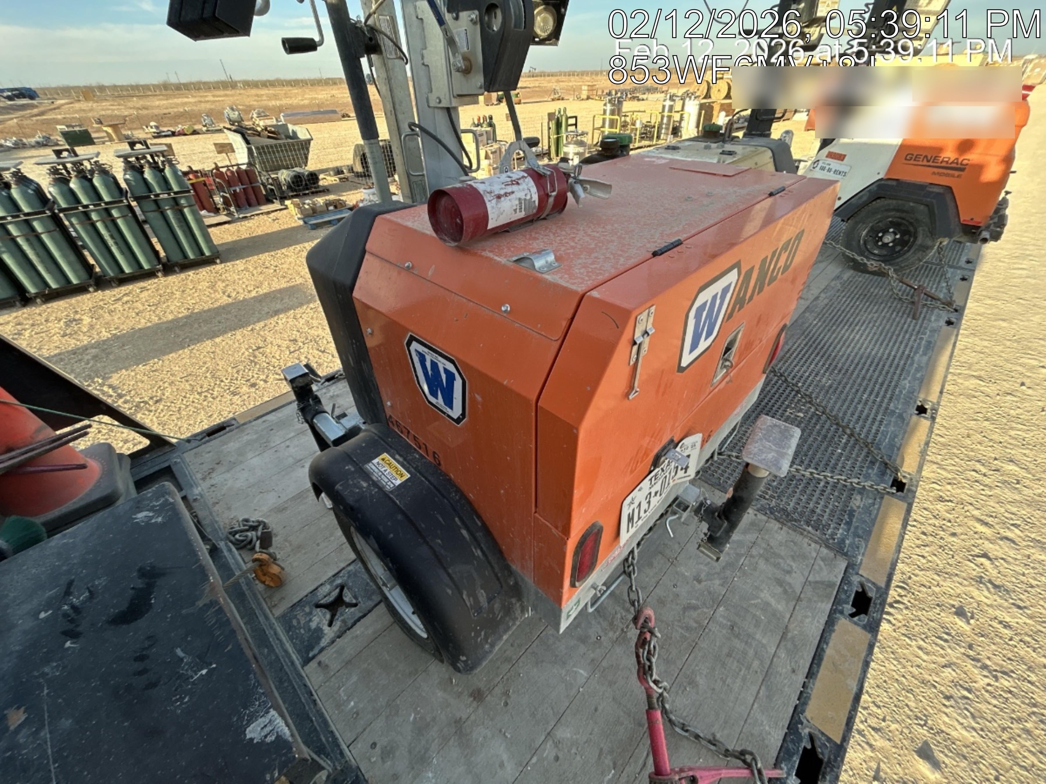 2024 Wanco WLTT-4MM4K Diesel, Deep Sea Controller, Shore Power Plug, Auto Start, (4) 350W LED Floodlights, 4kW Generator, 60 Gal Fuel Tank, 2" Ball, T3