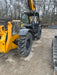 2019 JCB 510-56 74 HP w/Open ROPS, Beacon, Aux Hydraulics, Worklights, Solid Tires, 60" Carriage/Forks