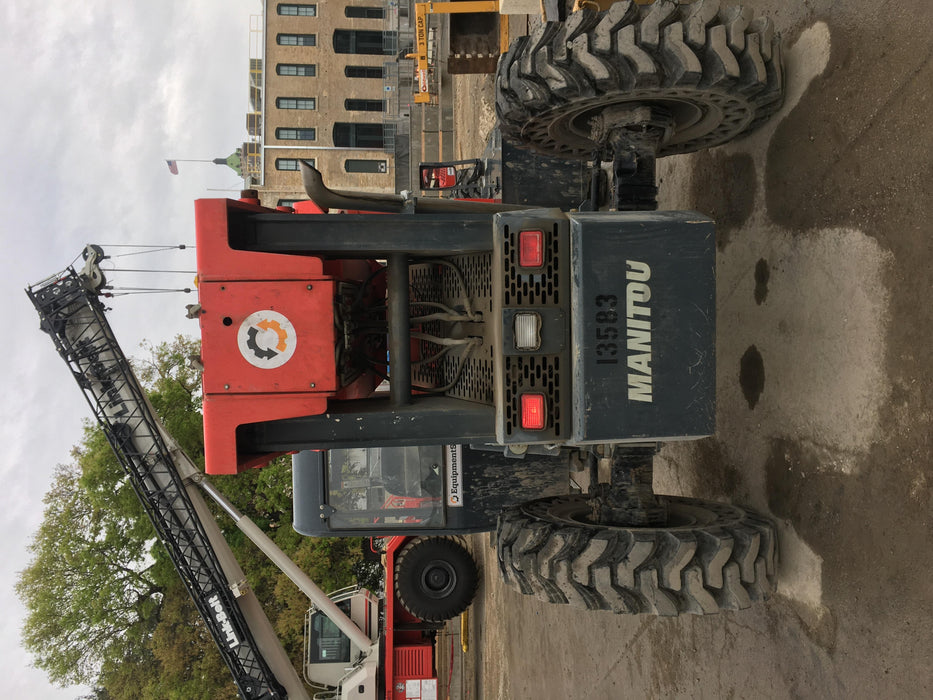 2018 Manitou MTA10055 MTA10055 - 74 HP T4, Canopy, Worklights/Strobe, Beacon, 66" Carriage, 60" Forks, Solid Tires, Lift Hook, Aux Hydraulics