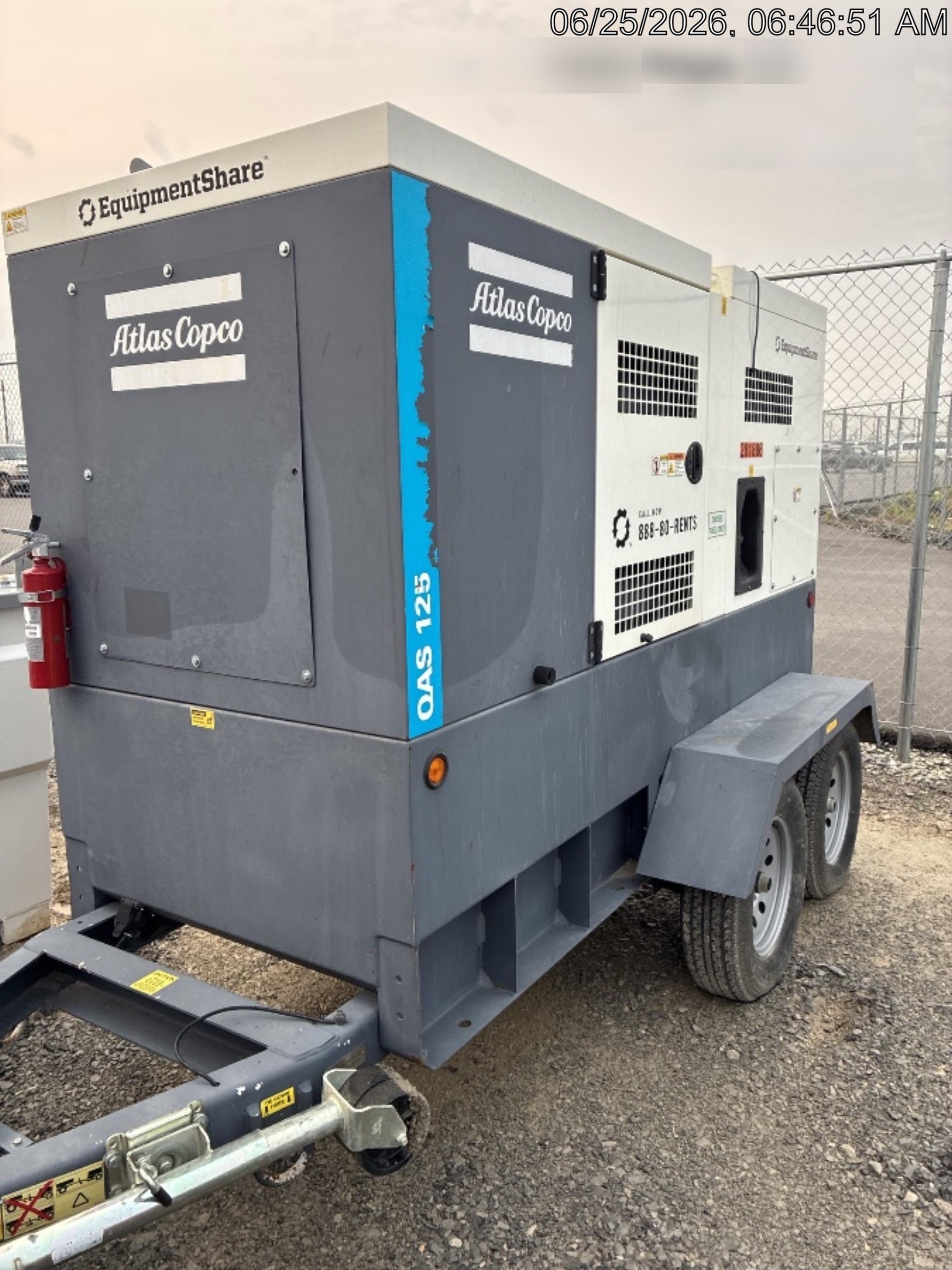 2022 ATLAS COPCO QAS 125