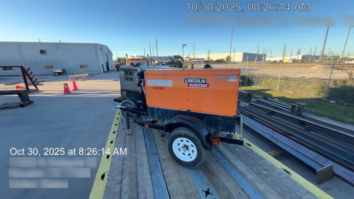 2022 Lincoln Electric LE400 Kubota V1505, Trlr, Cable Rack, Light Kit, ES Decals, T3