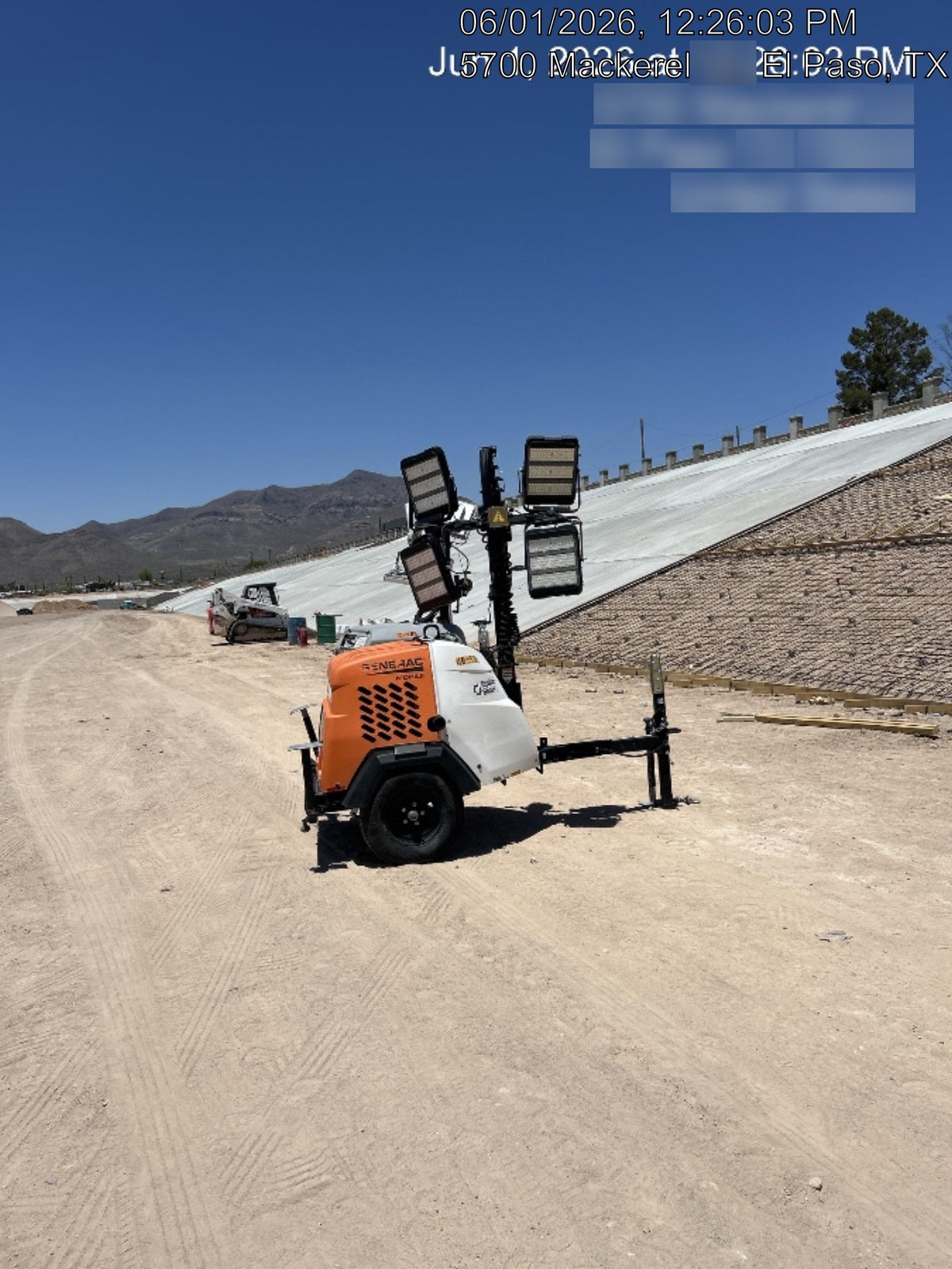 2024 Generac MLT2 Diesel, Flex Switch 120V Input, Powerzone Controller, 
(4) 320W LED Lights, 4kW Generator, 39.9 Gal Fuel Tank, 2" Ball, T3