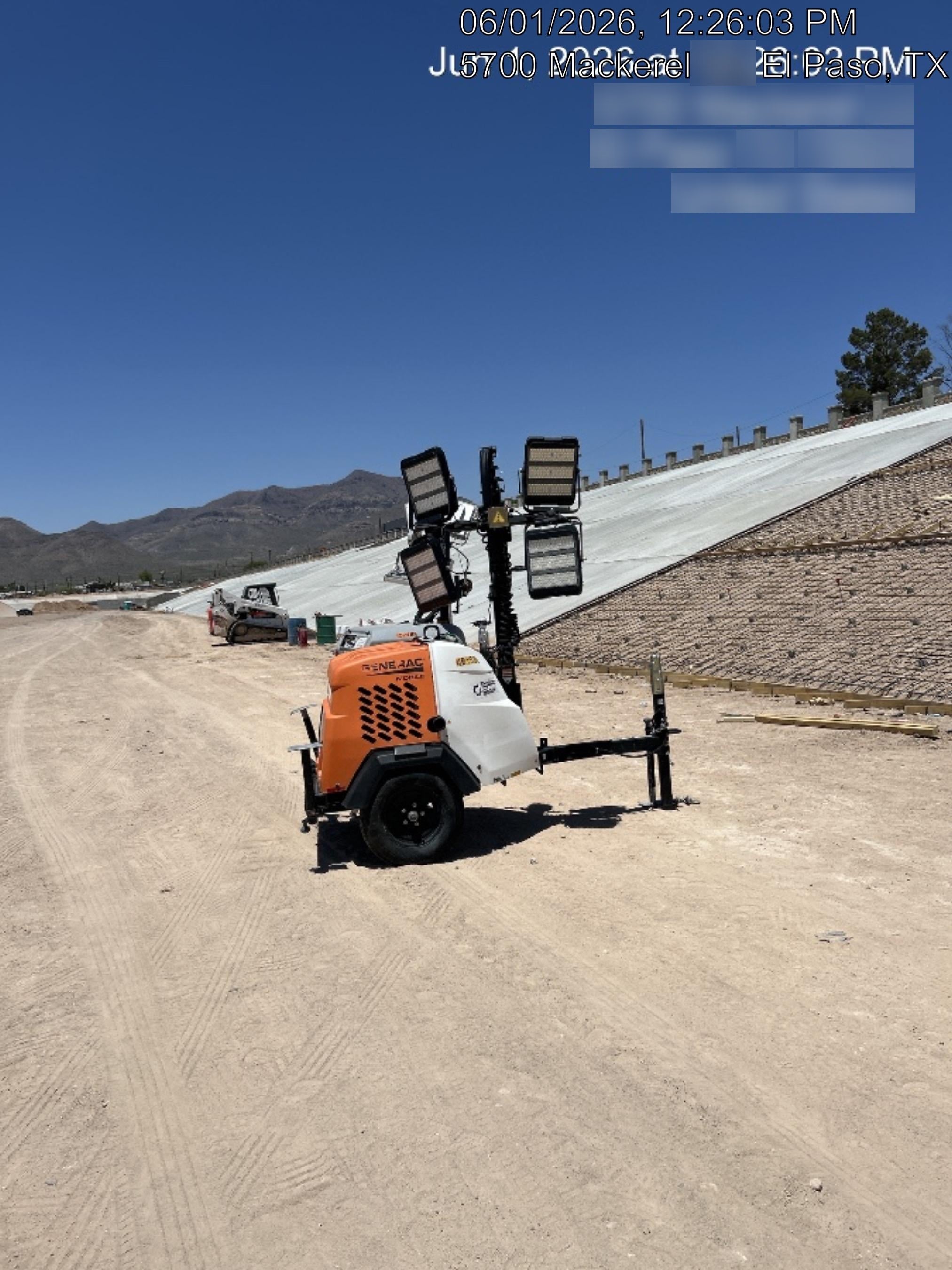 2024 Generac MLT2 Diesel, Flex Switch 120V Input, Powerzone Controller, 
(4) 320W LED Lights, 4kW Generator, 39.9 Gal Fuel Tank, 2" Ball, T3
