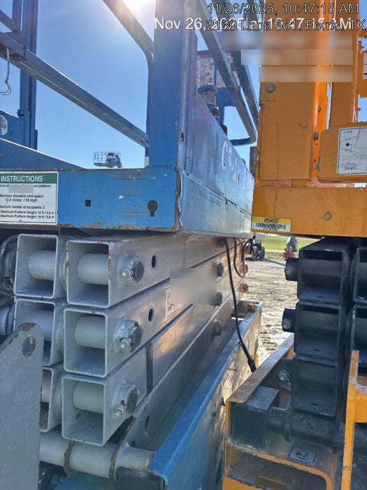 2019 Genie GS-1930 Fixed Rails with Chain Entry